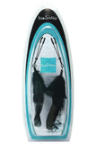 Black Feathered Tweezer Clamps