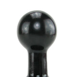 Round Butt Plug Small in Black