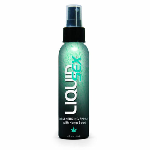 Liquid Sex Desensitizing Spray with Hemp Seed in 4oz/118oz