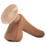 The Realistic Slim Vibrating 9 Inch UR3 Cock in Brown