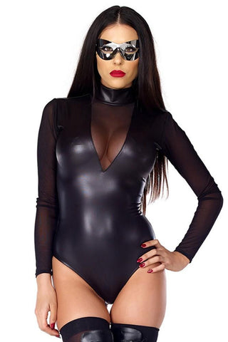Torture Matte Bodysuit in S/M