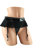 Bound by Diamonds Garter Skirt & G-String in OS