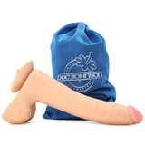 The Realistic 9 Inch Slim UR3 Vac-U-Lock Cock in White