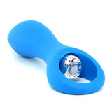 Posh Silicone "O" Probe Vibe in Blue