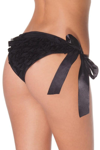 Polka Dot Side Tie Panty in OS