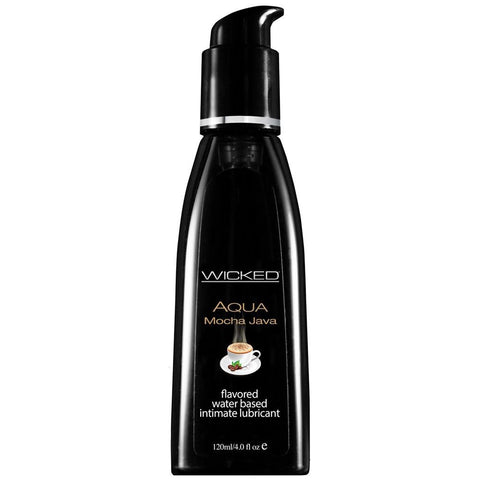 Aqua Mocha Java Flavored Lube in 4oz/120mL