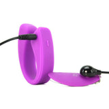 Sexy U Silicone Remote Couples Vibe in Purple