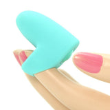 Ayu Mini Finger Vibe Set in Black and Tease Me Turquoise