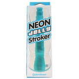Neon Jelly Stroker in Blue