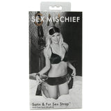 Satin & Fur Sex Strap