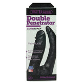 CodeBlack Double Penetrator Vac-U-Lock Dildo