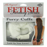Fetish Fantasy Furry Cuffs in White