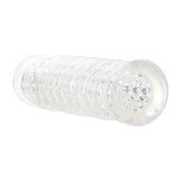 Dr. Joel Kaplan Clear Stroker Reversible Masturbator in Cle