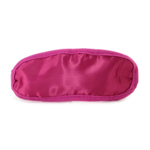 Sex & Mischief Satin Blindfold in Hot Pink