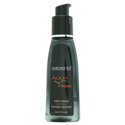 Aqua Heat Warming Water Based Lube in 2oz/60mL