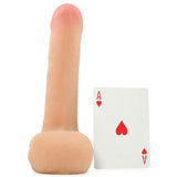 CyberSkin Slimline Cyber Cock with Balls in Light Flesh