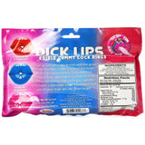 Dick Lips Edible Gummy Cock Rings in 3 Pack