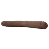 16" Thick Double Dildo in Brown