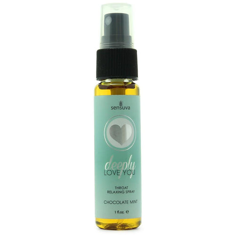 Deeply Love You Throat Relaxing Spray 1oz in Chocolate Mint