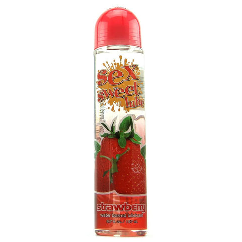 Sex Sweet Lube 6.7oz/197ml in Strawberry