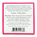 Girls Night Out Dare Cards