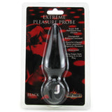Extreme Pleasure Probe Vibrating Plug in Black