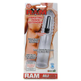 Ram Vibrating Penis Extender in Clear