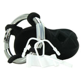 Extreme Silicone Cock Blocker in Black
