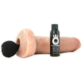King Cock 11" Squirting Cock with Balls in Flesh
