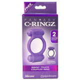 Magic Touch Couples Cock Ring in Purple