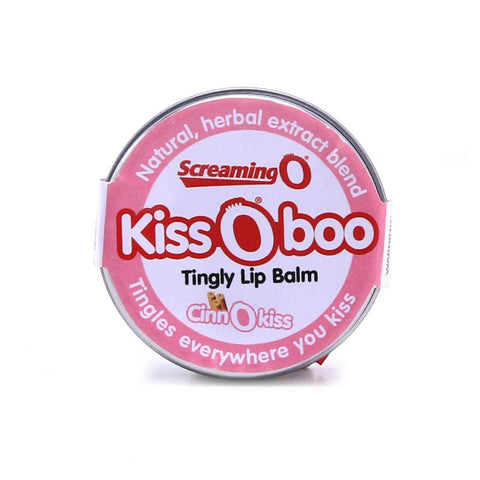 KissOBoo Tingly Lip Balm in CinnOKiss Cinnamon