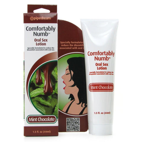 Comfortably Numb Oral Sex Lotion 1.5oz/44ml in Mint Choco