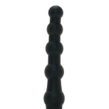 Silicone Love Rider Beaded Dual Penatrator in Black