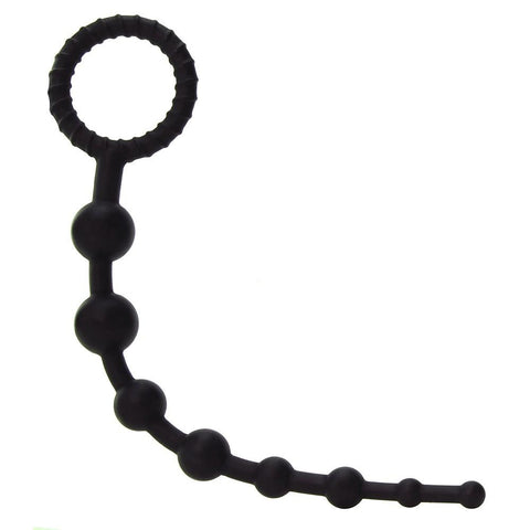Graduated Beads in Black