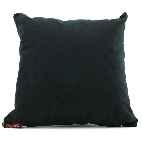 Decor Stashe Pillow in Velvish Black