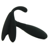 Silicone Stud P-Spot Massager in Black