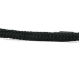 Japanese Silk Love Rope Wrist Cuffs in Black