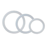 Silicone Support Rings in Clear