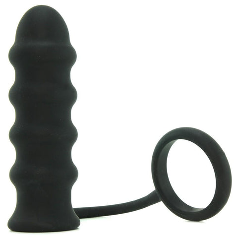 The Rippler Vibrating Anal Plug and Cock Ring