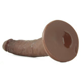King Cock 7" Dildo in Brown