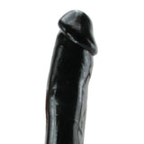 Basix 12 Inch Suction Base Dildo in Black