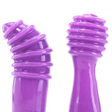 Climax Ribbed Twist Tips in Purple