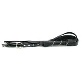 Sex & Mischief Jeweled Flogger in Black