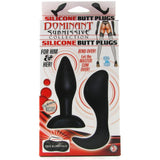 Dominant Submissive Collection Silicone Butt Plugs