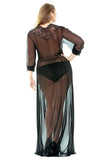 Lana Lace Dressing Gown in S