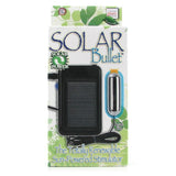 Solar Powered Silver Bullet Vibe in Silver