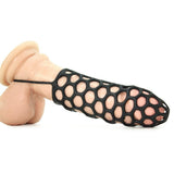 Silicone Warrior Cock Cage in Black
