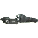 Maxx Men Inflatable Vibrating Ripple Plug in Black