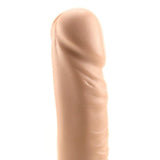 Quivering Cock Vibrating Dildo in White