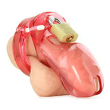 CB-3000 Male Chastity Device in Pink